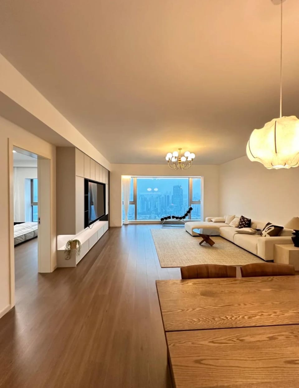 Shanghai Skyline - Spacious&Elegant Luxury Apartment in Lujiazui near Shanghai Center Tower Apartment hotel in Shanghai