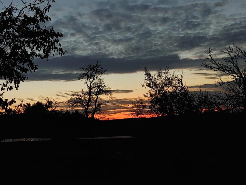 Natural landscape, Sunset
