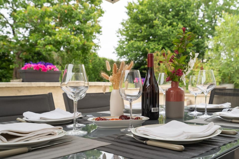 Garden, Balcony/Terrace, Dining area, Garden view