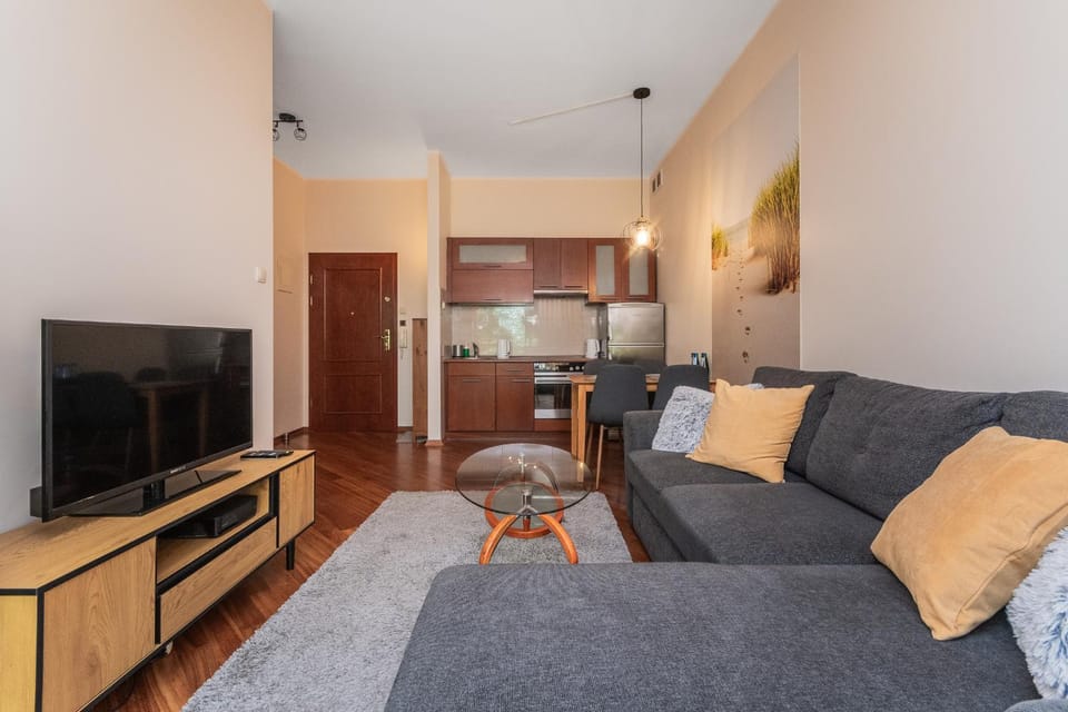 TV and multimedia, Kitchen or kitchenette, Living room, Seating area