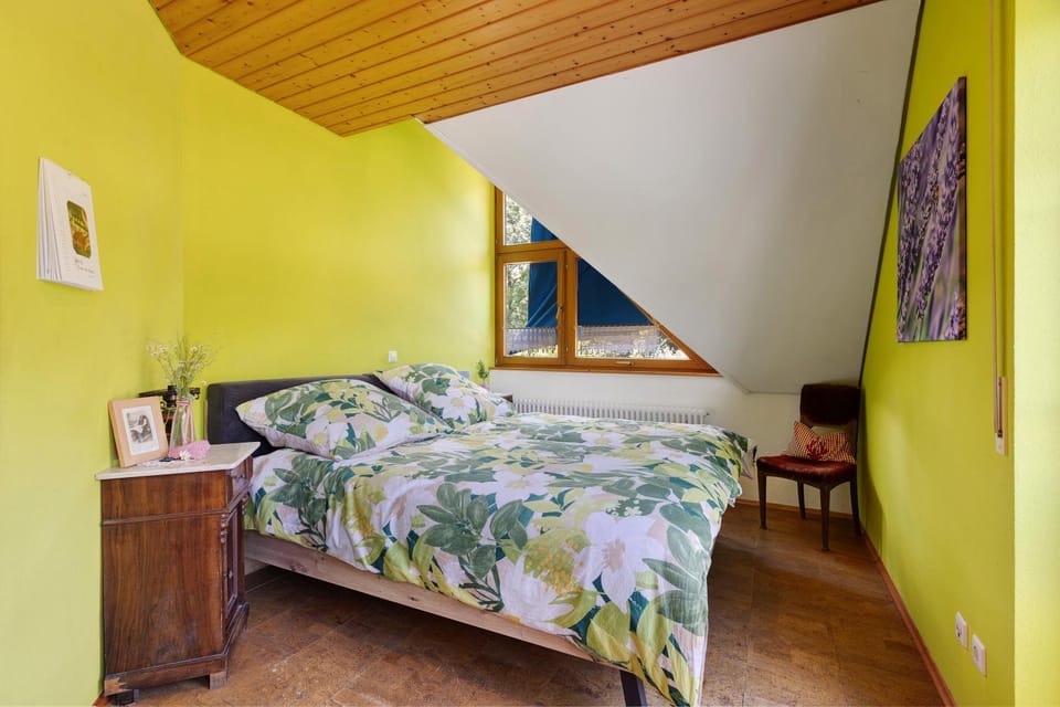 Property building, Living room, Bedroom