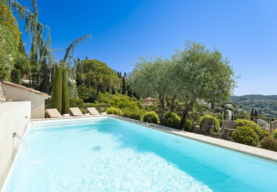 Vue de Mougins - Stunning views Villa in Mouans-Sartoux