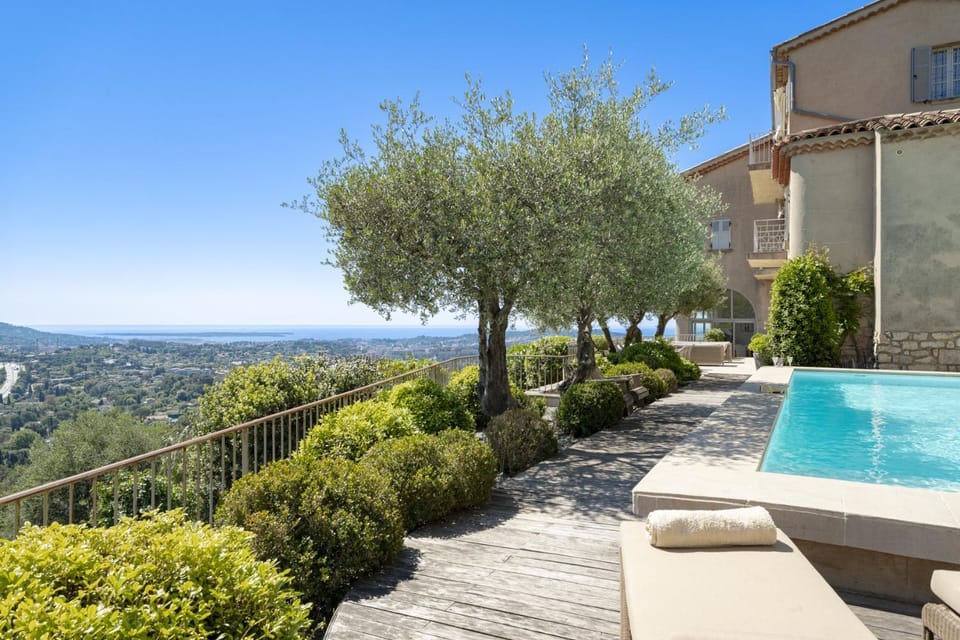 Vue de Mougins - Stunning views Villa in Mouans-Sartoux