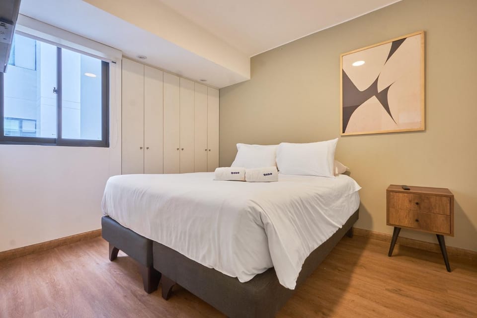 Bed, Bedroom, wardrobe
