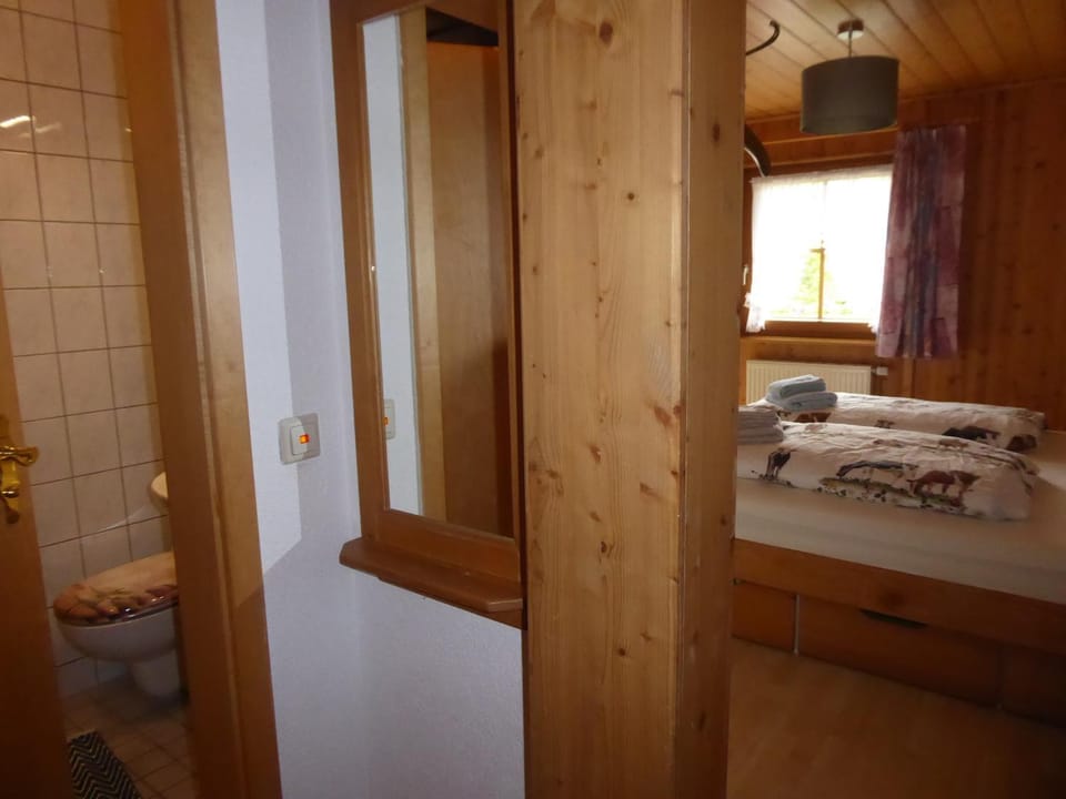 Bathroom, Living room