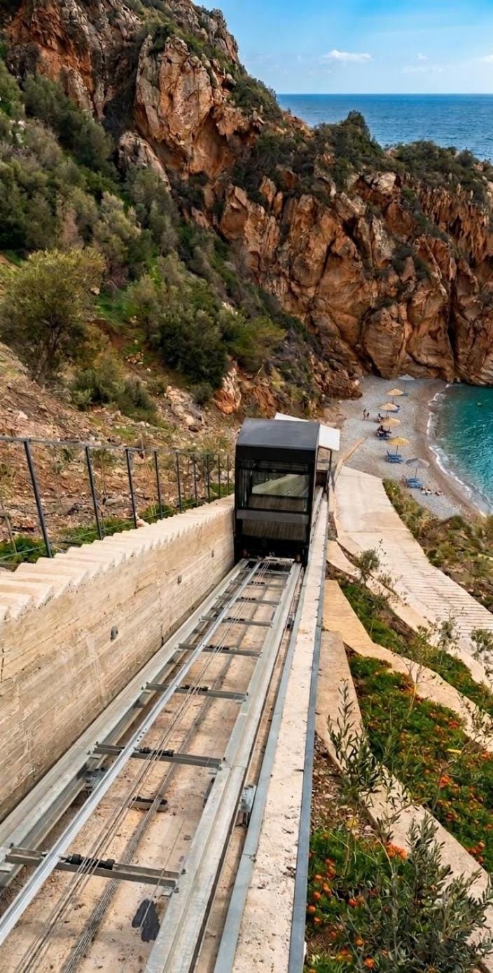 Property building, Beach, Mountain view, Sea view