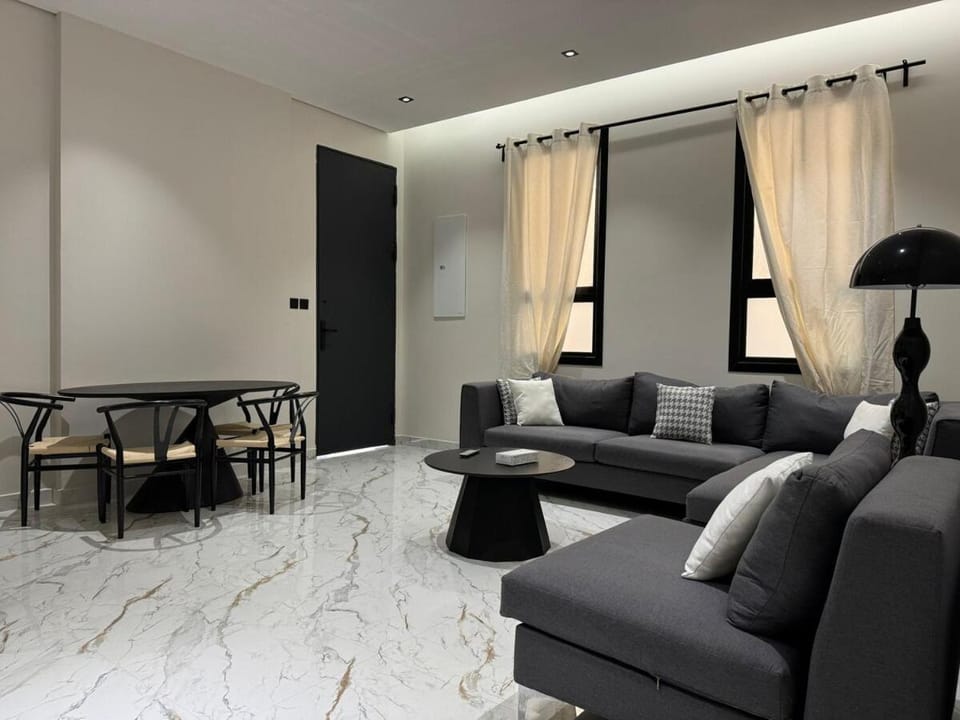 Living room, Seating area, Dining area