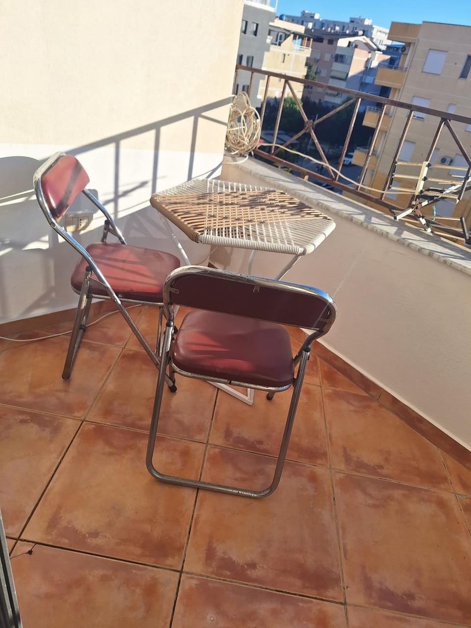 Day, View (from property/room), Balcony/Terrace, Seating area, Dining area