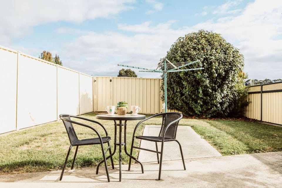 Patio, Day, Garden view