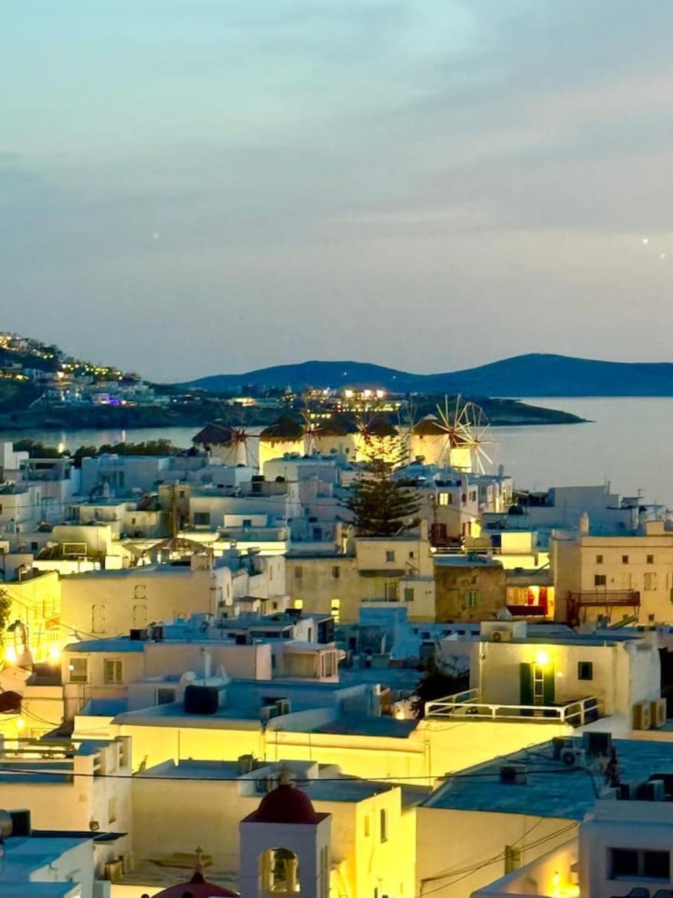 Mykonos 3 Bedroom Villa with Panoramic Sea and Town Views House in Mykonos