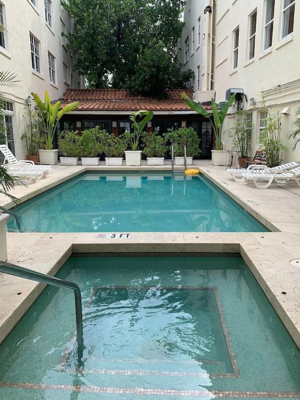 Pool view, Swimming pool