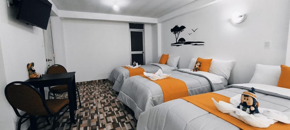 Bed, TV and multimedia, Photo of the whole room