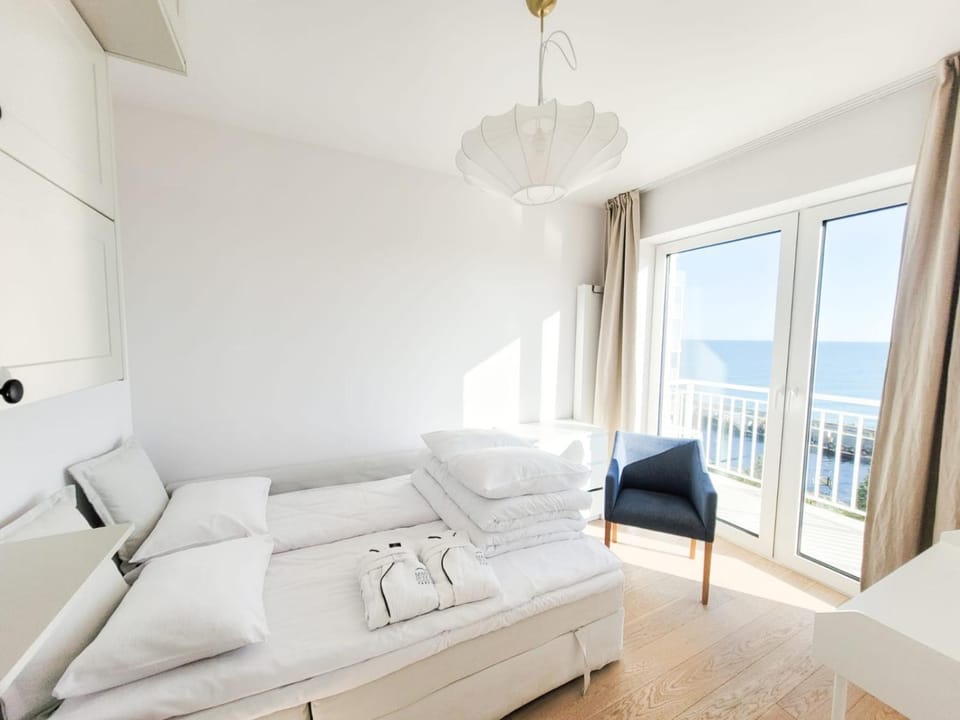 Bedroom, Sea view