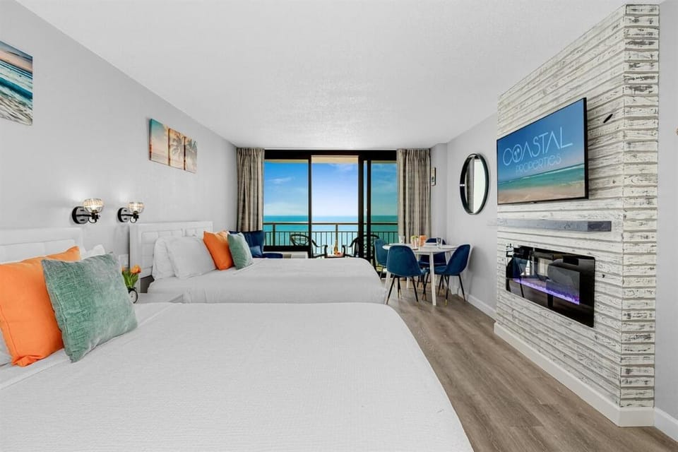 Cozy Oceanview Suite w Full Kitchen, Dogs OK! 1628 Apartment in Myrtle Beach