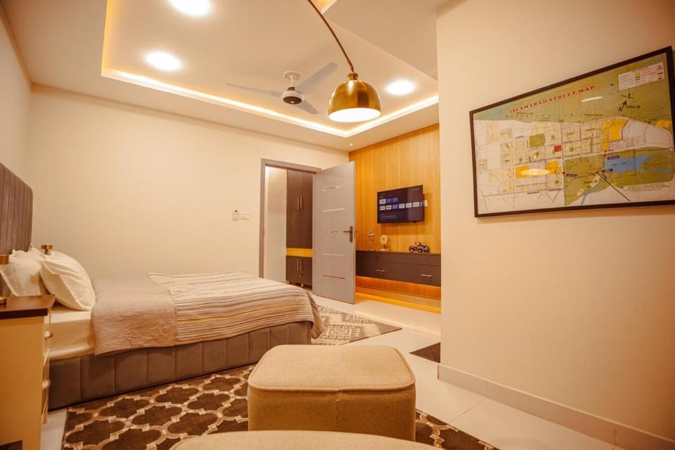 The Orange Room Apartment in Islamabad Capital Territory