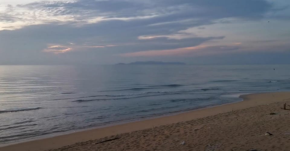 Beach, Sea view, Sunrise