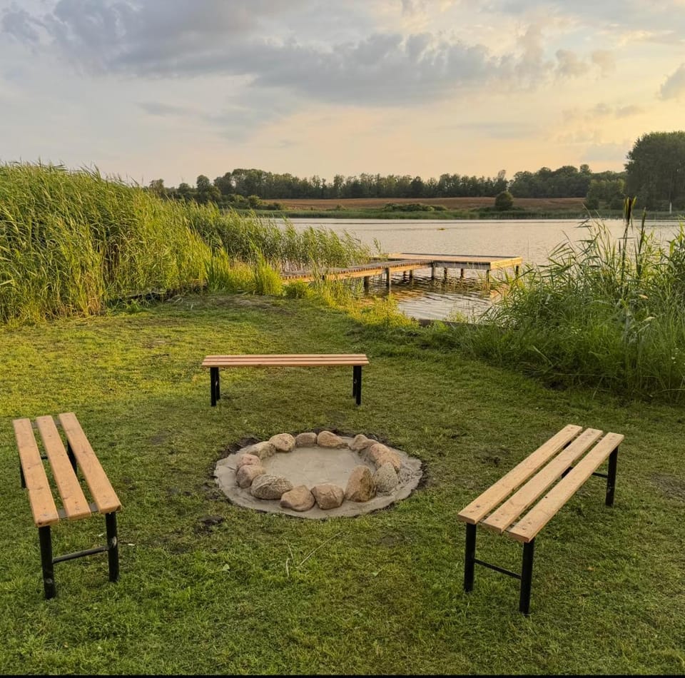 Domek nad Rozlewiskiem Campground/ 
RV Resort in West Pomeranian Voivodeship, Poland