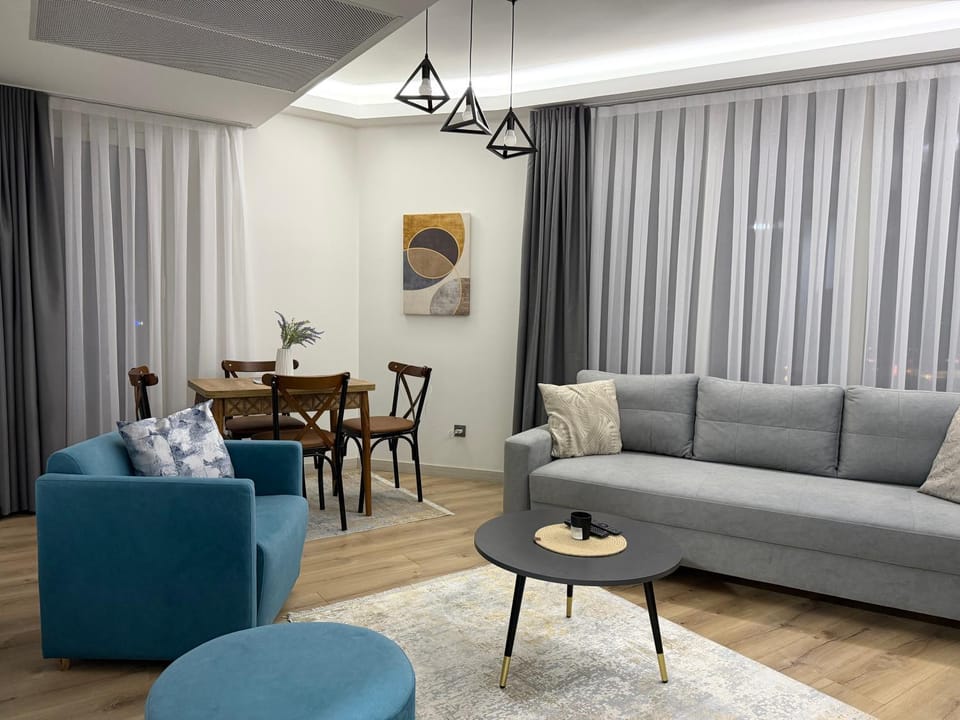 Living room, Seating area, Dining area