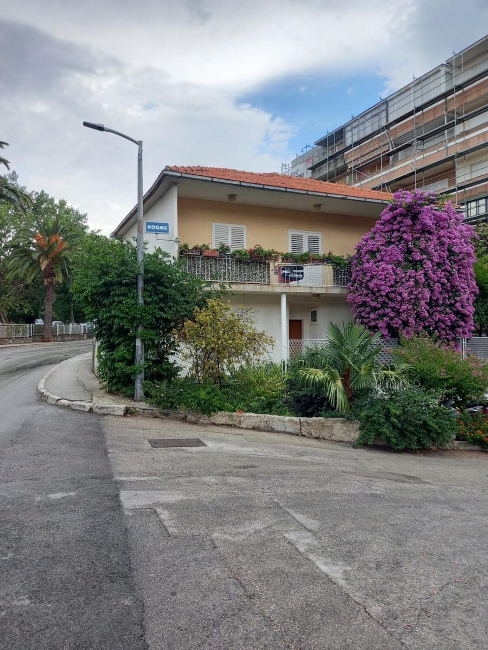 Property building, Patio