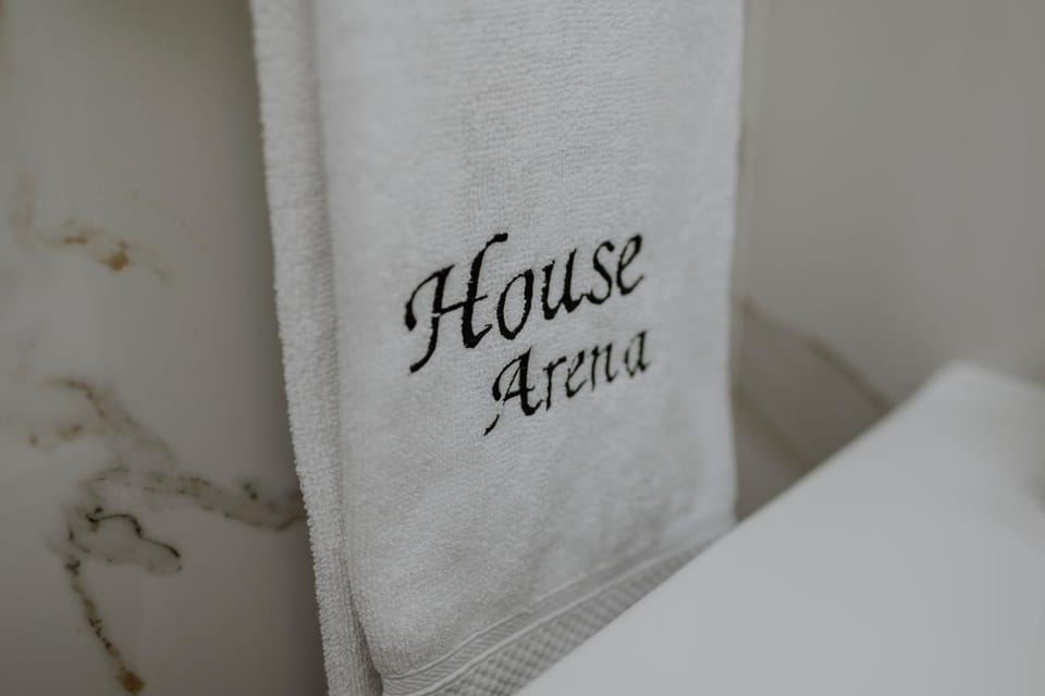 Property logo or sign, towels