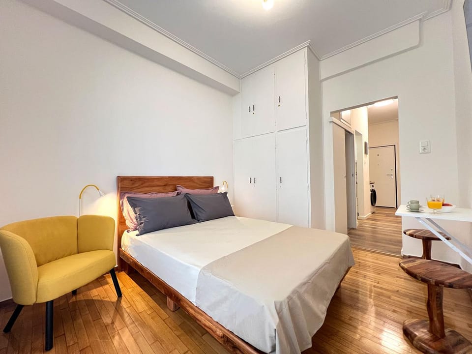 Bed, Bedroom, wardrobe