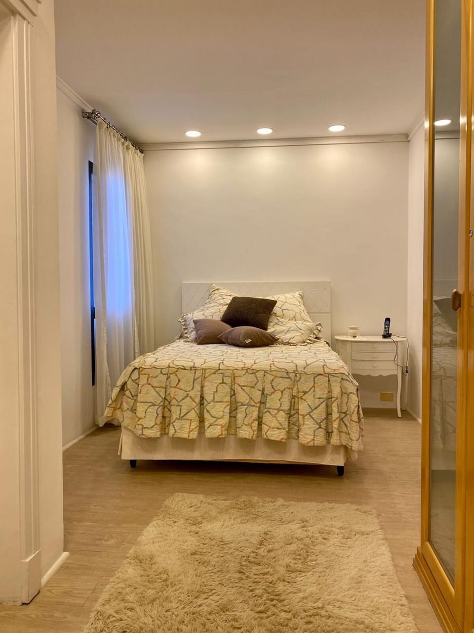 Bed, Photo of the whole room, Bedroom, towels, wardrobe