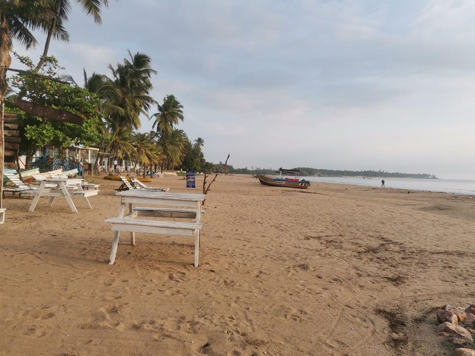 Natural landscape, Beach, Sea view, sunbed