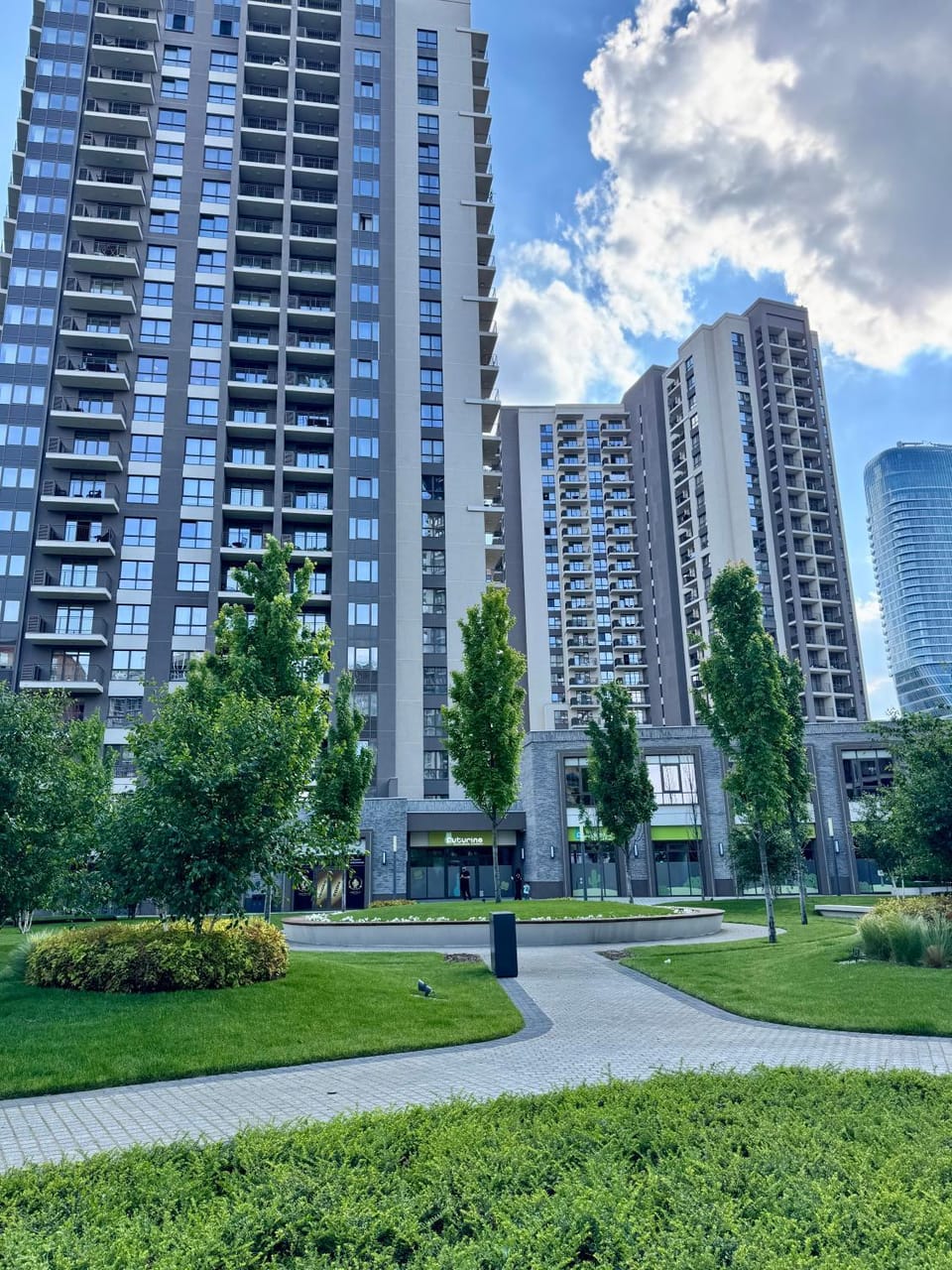 Property building, Garden