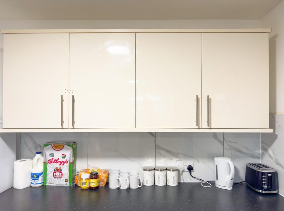 Coffee/tea facilities, Kitchen or kitchenette, Breakfast, toaster