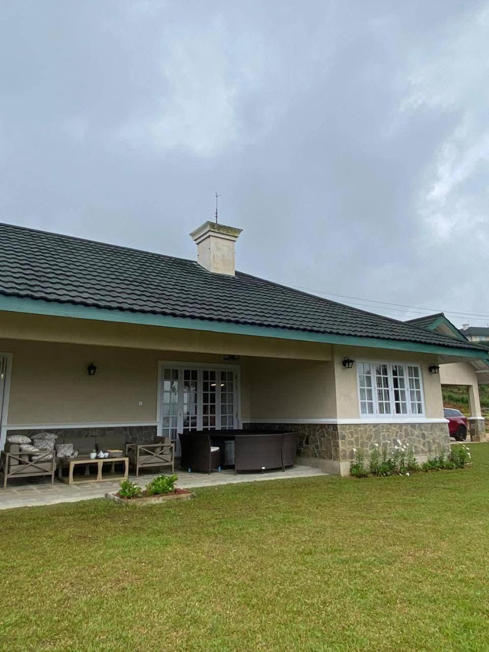Property building, Garden