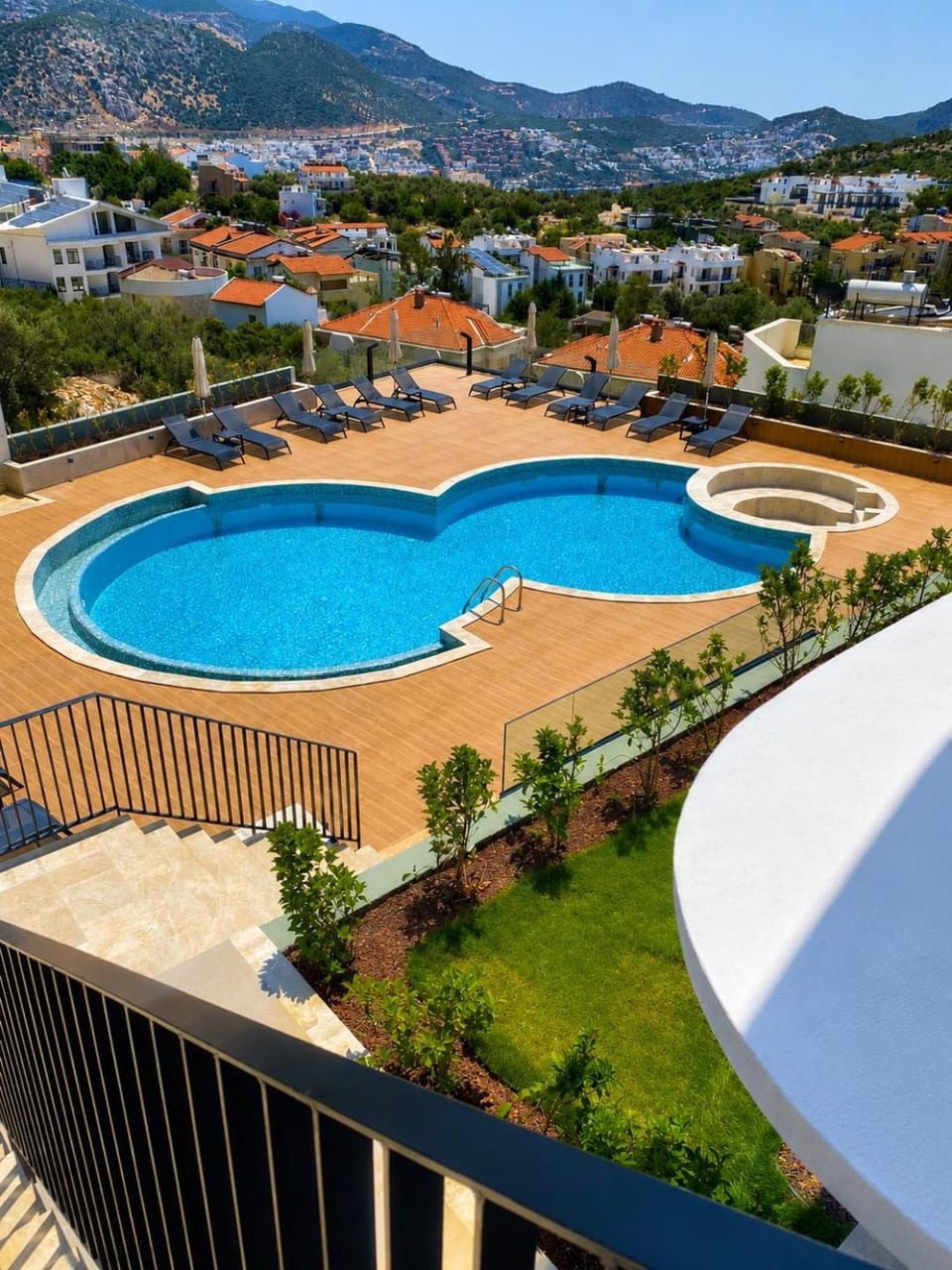 Luxury Sea View Duplex Private Pool Kalamar Apartment in Kalkan Belediyesi