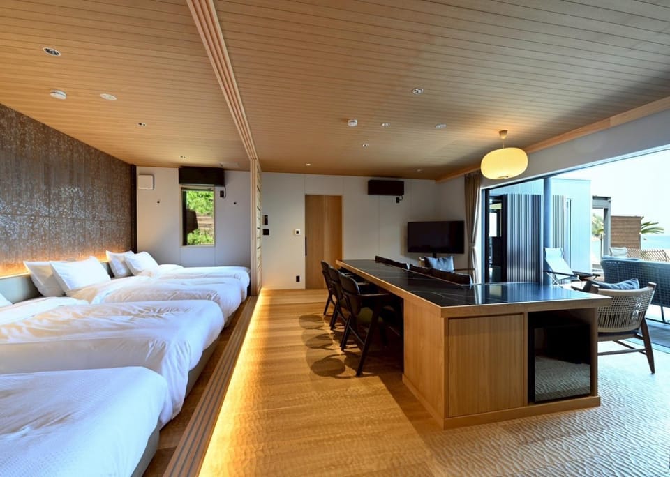 Bed, TV and multimedia, Coffee/tea facilities, Living room, Photo of the whole room, Non alcoholic drinks, heating, air conditioner