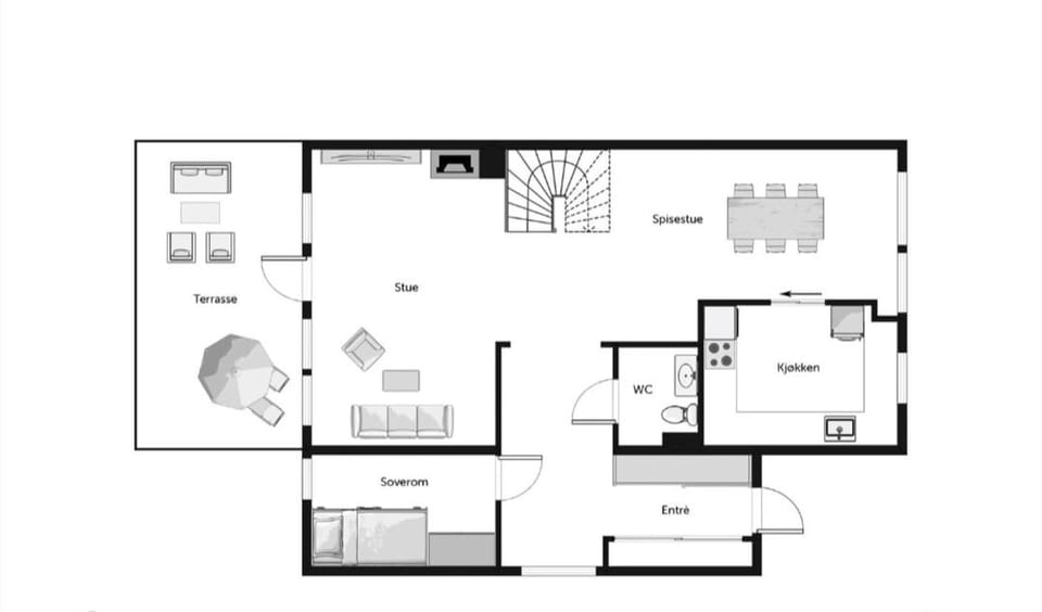 Bønes Apartment in Bergen