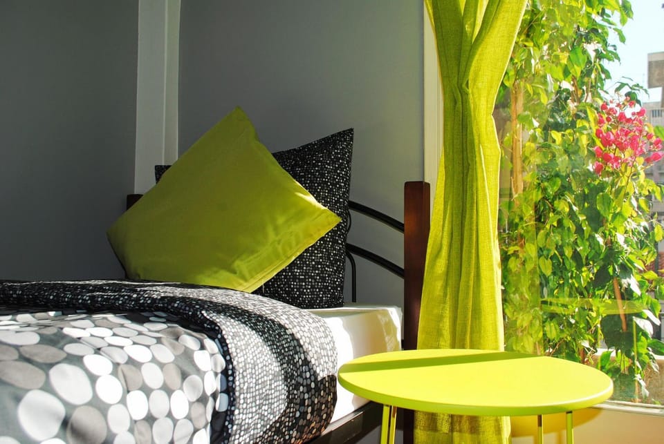 Bed, Living room, Bedroom