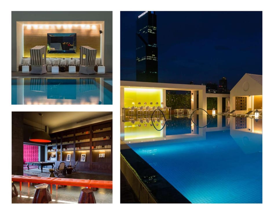 Evening entertainment, Pool view, Swimming pool