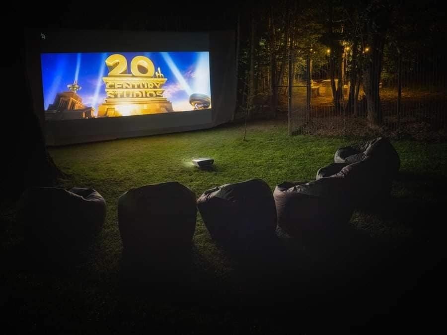 Night, Garden, Evening entertainment, Garden view