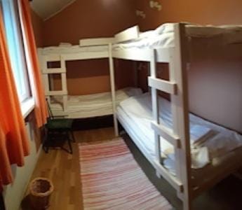 Photo of the whole room, bunk bed