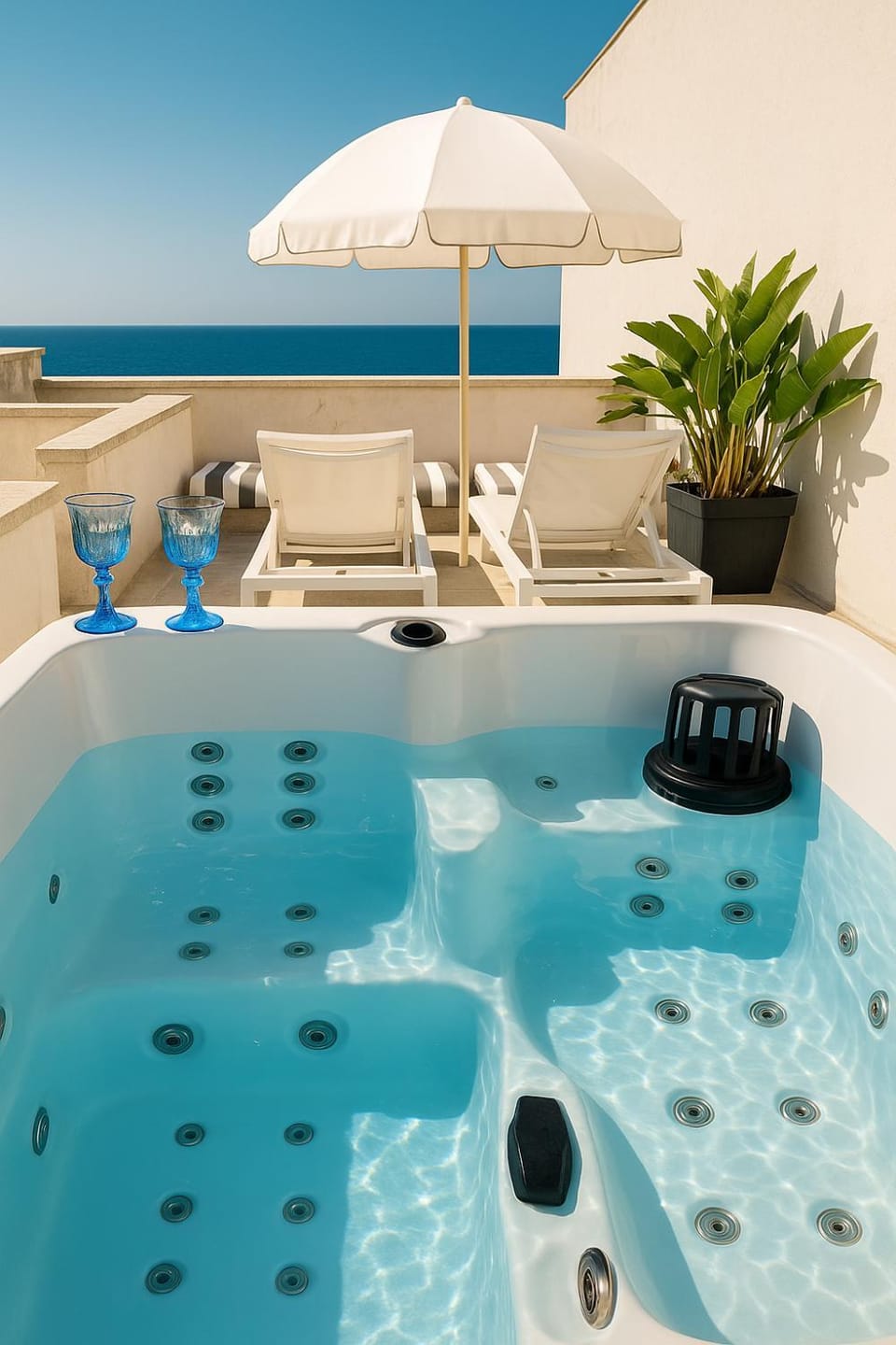 P4T by the Sea Jacuzzi House in Apulia