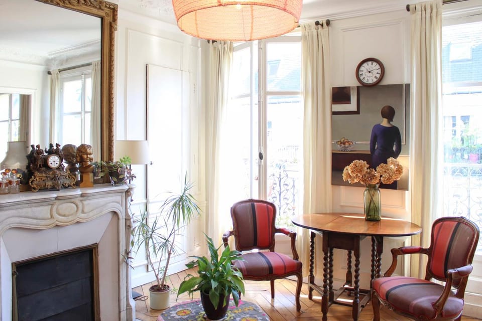 Family duplex - with balcony Apartment in Paris