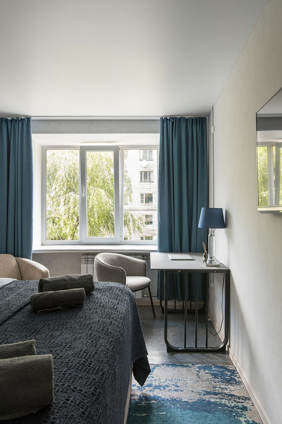 Photo of the whole room, Seating area, Bedroom