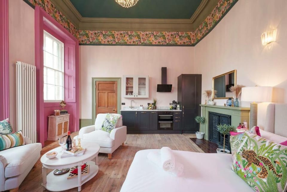 The Rose Nobel studio at The Bank of England Apartment in Bristol