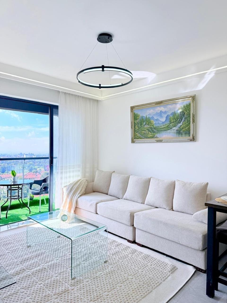 Natural landscape, Living room