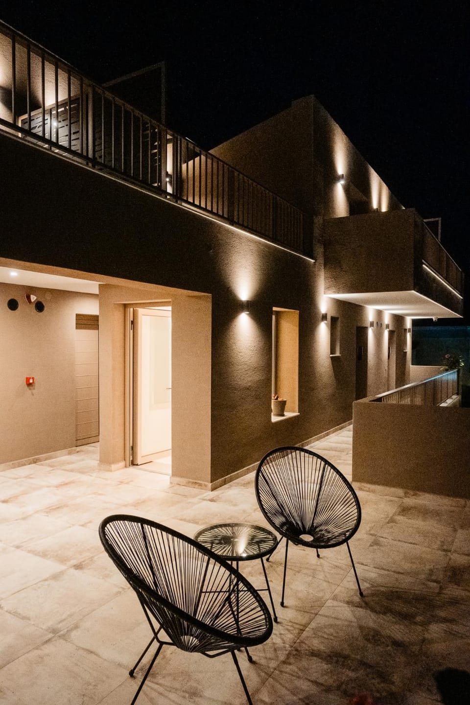 Patio, Night, Balcony/Terrace