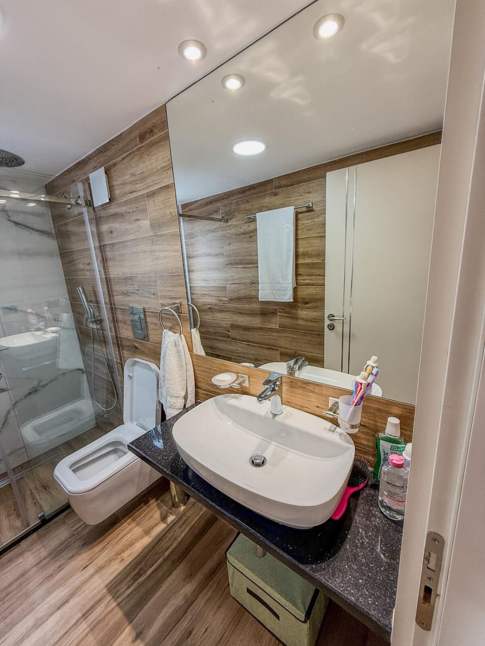 Shower, Toilet, Bathroom, Bath, towels
