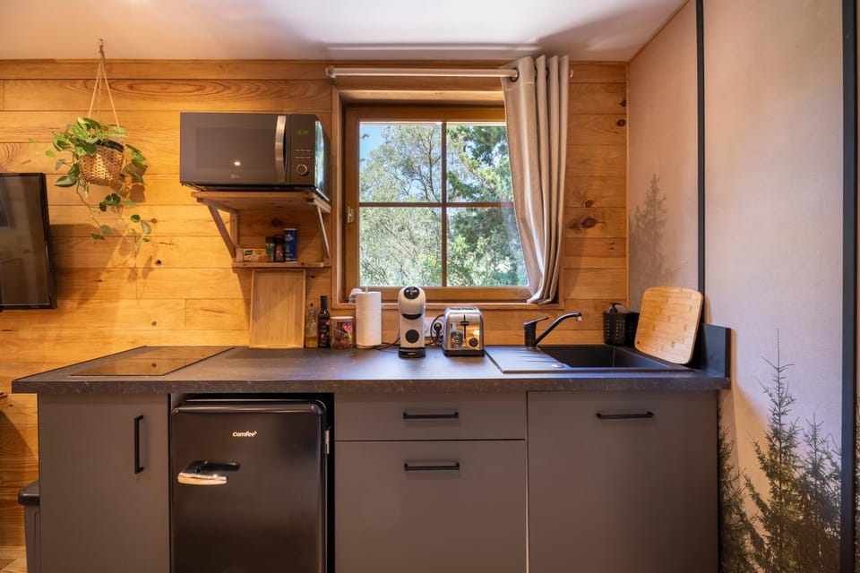 Kitchen or kitchenette, Living room