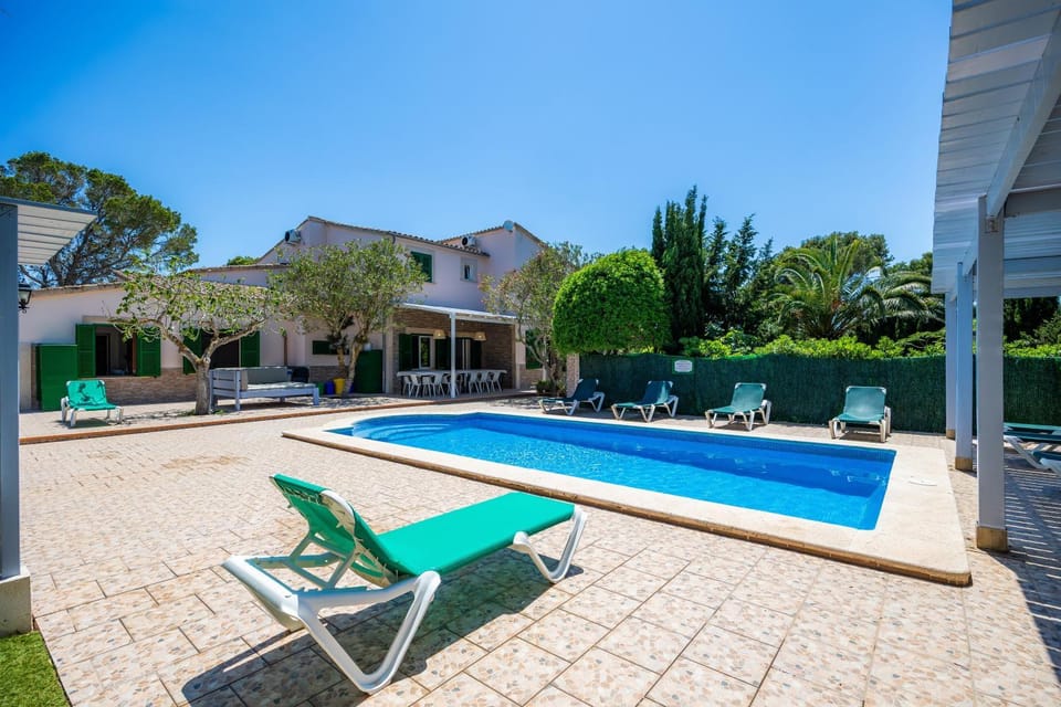 Property building, Living room, Swimming pool