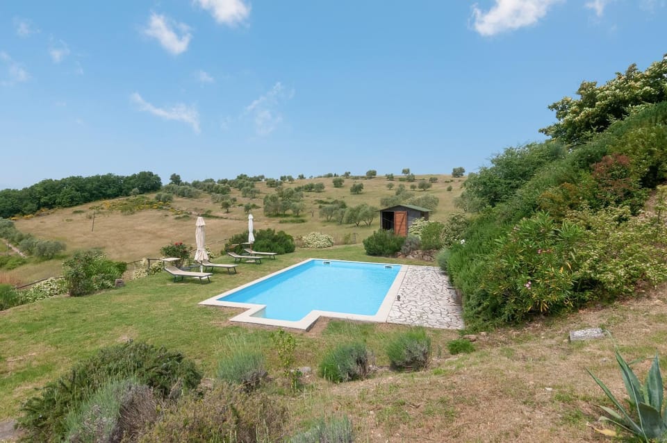 Property building, Living room, Swimming pool