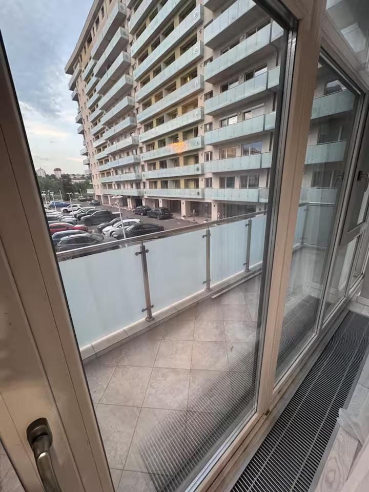 Property building, Day, View (from property/room), Balcony/Terrace, Parking