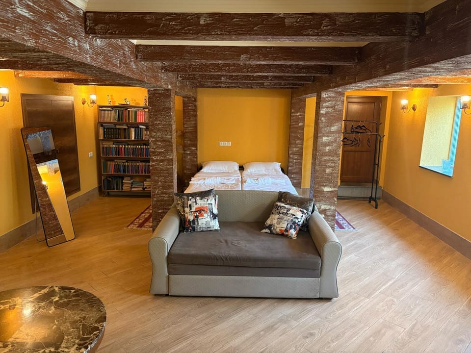 Living room, Bedroom