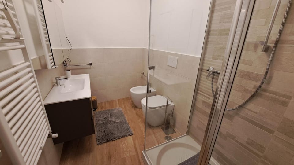 Shower, Toilet, Bathroom, bidet, towels